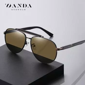 Модные солнцезащитные очки для мужчин, крутые солнцезащитные очки для женщин, элегантные очки с защитой от ультрафиолета 61-13-140