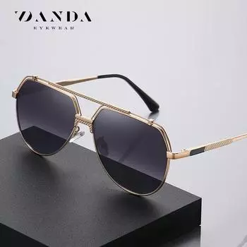 Модные солнцезащитные очки для мужчин, крутые солнцезащитные очки для женщин, элегантные очки с защитой от ультрафиолета 62-13-145