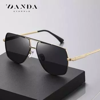 Модные солнцезащитные очки для мужчин, крутые солнцезащитные очки для женщин, элегантные очки с защитой от ультрафиолета 60-13-145