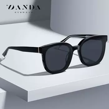 Модные солнцезащитные очки для мужчин, крутые солнцезащитные очки для женщин, элегантные очки с защитой от ультрафиолета 63-19-145