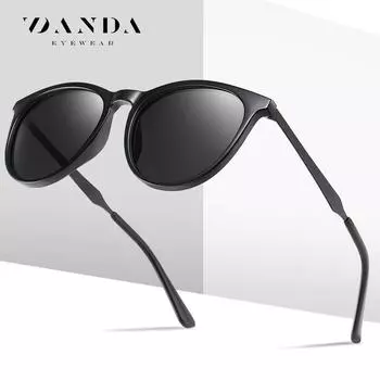 Модные солнцезащитные очки для мужчин, крутые солнцезащитные очки для женщин, элегантные очки с защитой от ультрафиолета 59-19-145