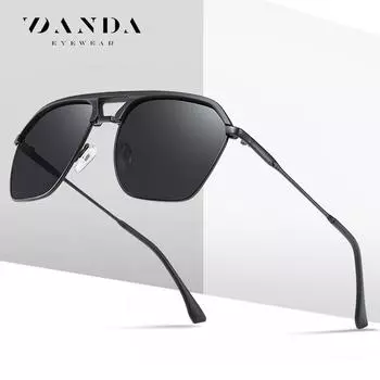 Модные солнцезащитные очки для мужчин, крутые солнцезащитные очки для женщин, элегантные очки с защитой от ультрафиолета 57-19-140