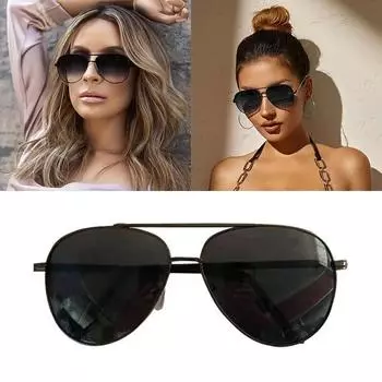 Модные солнцезащитные очки для женщин и мужчин, очки с градиентными линзами, очки в металлической оправе для вождения, путешествий, улицы, солнцезащитные очки