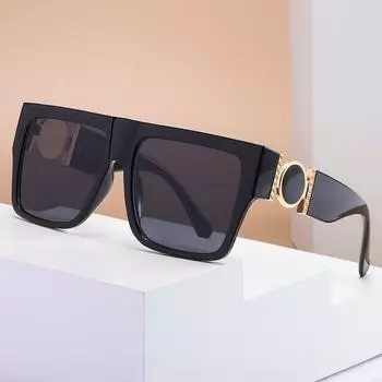 Модные солнцезащитные очки Мужские солнцезащитные очки в большой оправе Женские уличные очки Оттенки