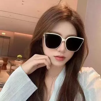 Модные солнцезащитные очки с защитой от ультрафиолета овальные оттенки поляризованные солнцезащитные очки