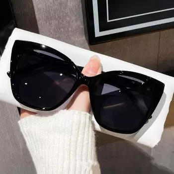 Модные солнцезащитные очки с жемчужными дужками для женщин, маленькие, с ароматом, легкие, роскошные, универсальные, для поездок на работу и обратно