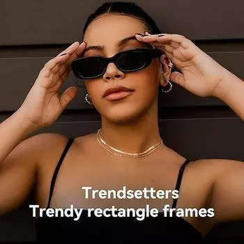 Модные солнцезащитные очки в маленькой оправе, очки унисекс, европейские и американские уличные фотографии, квадратные солнцезащитные очки для мужчин, для вождения, рыбалки