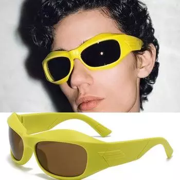 Модные солнцезащитные очки в стиле стимпанк для женщин и мужчин, солнцезащитные очки в стиле панк и хип-хоп, женские очки для спорта на открытом воздухе и походов