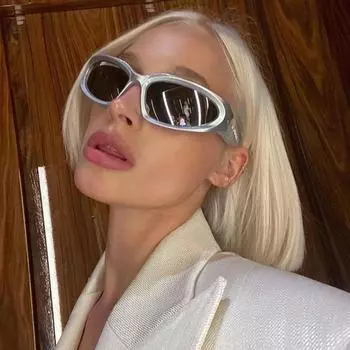 Модные солнцезащитные очки YK для парней и девушек, квадратные солнцезащитные очки для велоспорта, модные солнцезащитные очки