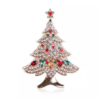 Модные стразы, цветные бриллианты, рождественские елки, броши, булавки, мужские и женские экосплавы, брошь