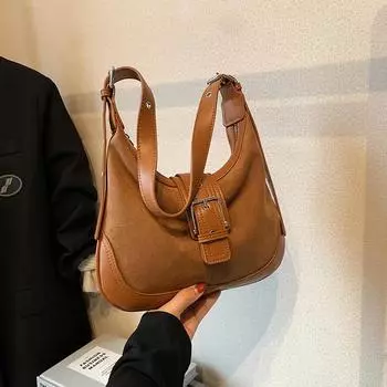 Модные сумки через плечо из искусственной замши в форме полумесяца с леопардовым принтом, замком и молнией, дизайнерские сумки через плечо нового стиля