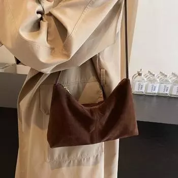 Модные сумки через плечо с внутренним карманом на молнии, новые ретро-сумки высокого качества для женщин, швейные нитки, повседневные