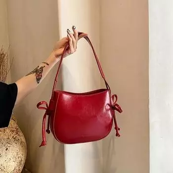 Модные сумки через плечо с внутренним отделением в виде банта на молнии из искусственной кожи большой емкости, горячая распродажа, легкие роскошные женские сумки для поездок на работу