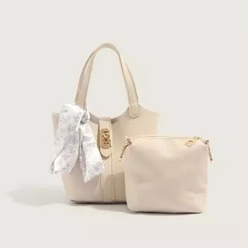 Модные сумки через плечо, сумки через плечо для поездок на работу, ретро-сумки-ведра для женщин, однотонные, трендовые сумки через плечо для отдыха