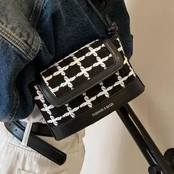 Модные сумки для женщин Новые модные и универсальные сумки через плечо для женщин Ins Niche Сумки на одно плечо для женщин