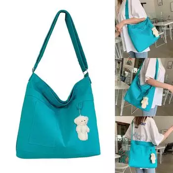 Модные сумки-мессенджеры для женщин, сумка через плечо, женская школьная сумка, прочная, большая вместимость, повседневная женская сумка-тоут серый