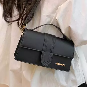 Модные сумки Новые летние простые сумки через плечо с буквами Нишевые и популярные универсальные сумки через плечо небольшого размера