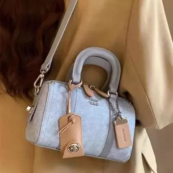 Модные сумки-подушки, женские новые синие холщовые джинсовые сумки, универсальные сумки для отдыха, сумки через плечо, трендовые сумки через плечо для поездок на работу