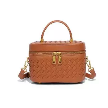 Модные сумки ручной работы, универсальные и модные сумки-коробки большой вместимости, портативные женские сумки для поездок на работу, сумки через плечо на одно плечо