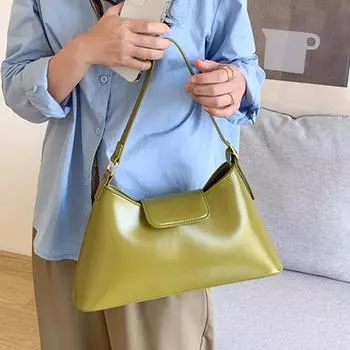 Модные сумки-тоут большой вместимости для женщин, новые повседневные сумки из искусственной кожи на одно плечо, простые универсальные женские сумки для покупок (30cm<Max Length<50cm)