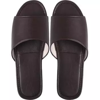 Модные тапочки унисекс из кожи большого размера 46 для мужчин, водонепроницаемые домашние фирменные туфли, мужские тапочки 2024 года, новые мужские и женские тапочки 35-36 серый