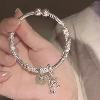 Модные темпераментные браслеты с бусинами на удачу для женщин и девочек, элегантные роскошные регулируемые браслеты с подвесками, вечерние свадебные украшения, подарки 3