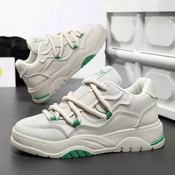 Модные тенденции Мужская обувь Уличный стиль Обувь для колледжа Мужская Разная студенческая качественная обувь для скейтборда Общество Спортивная обувь для ходьбы Мужская 39 хаки