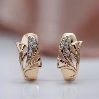 Модные текстурированные золотые серьги-капли с микро-инкрустацией цирконом, ювелирные изделия в винтажном стиле, женские легкие роскошные аксессуары