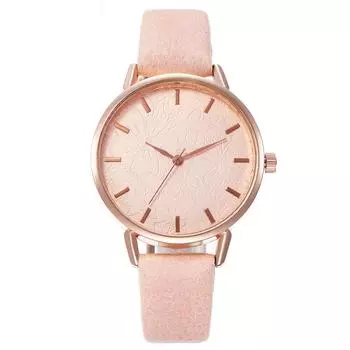 Модные тисненые цветы кварцевые наручные часы роскошные женские часы из нержавеющей стали для женщин Relogio Feminino повседневные женские часы