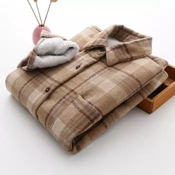 Модные толстые бархатные рубашки в клетку, женские зимние теплые блузки и топы, новая повседневная тонкая женская одежда, верхняя одежда S белый