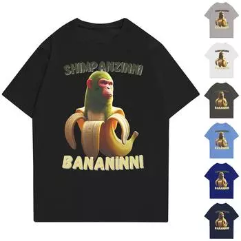 Модные топы Aldult с круглым вырезом и коротким рукавом для работы, принтованные топы для лета L