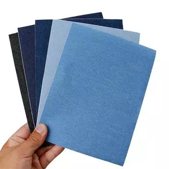 Модные топы из джинсовой ткани, брюки, игрушки для дома, теплопередача своими руками One Size чёрный