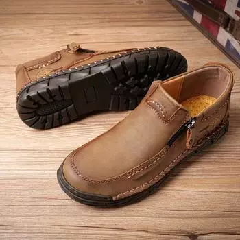 Модные туфли для мужчин, мужские мокасины, офисные, деловые, повседневные, мокасины, легкие, износостойкие, молодежная мода, высокое качество, новый стиль 38 коричневый