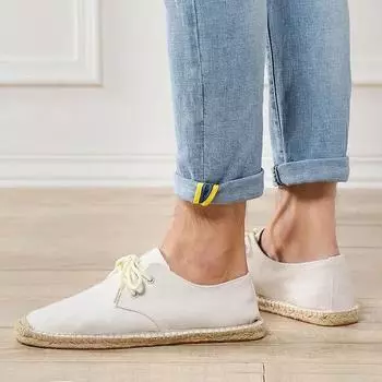 Модные туфли Fisherman Shoes Flat Mens Casual Shoes из дышащей ткани Brand Male Shoes Black Beige Blue Plus Size 45 39 чёрный