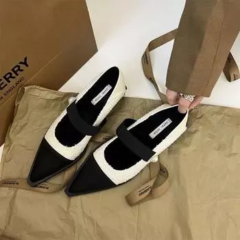 Модные туфли на низком каблуке, новые весенние туфли 2024 года из сетчатого красного цвета, туфли на низком каблуке, женская обувь для путешествий, женская обувь большого размера 38 белый