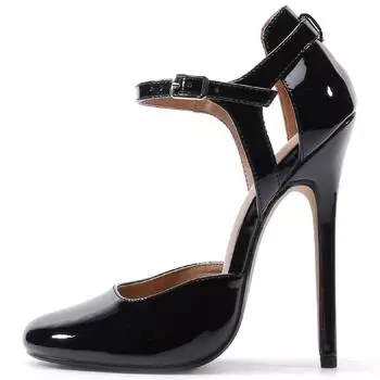 Модные туфли на высоком каблуке 14 см для женщин, черные, розовые, сандалии, туфли-лодочки, фетиш, стриптизерша, свадебная обувь для танцев, женский, большой размер 45 39