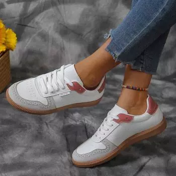 Модные удобные дышащие винтажные кроссовки женские цветные кроссовки обувь вулканизированная обувь женская 36 синий