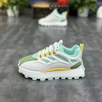 Модные удобные мужские повседневные кроссовки, дышащая мягкая подошва, спортивная обувь с толстой подошвой, модная летняя обувь для мужчин 44