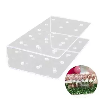 Модные украшения, фестиваль, 15 отверстий, дисплей, свадебная подставка для леденцов, вечерние акриловые конфеты, десерт, держатель для палочек