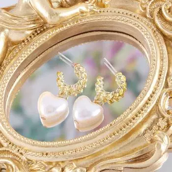 Модные украшения Новые женские геометрические ретро серьги-кольца сплетенные серьги из жемчуга конопли скрученные круглые золотой