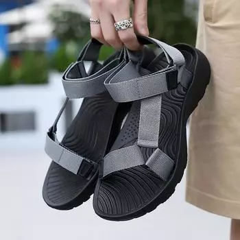 Модные уличные легкие дышащие подошвы из ЭВА, новые мужские сандалии для песчаного пляжа, садовая обувь, летние сабо высокого качества, большой размер 46 39