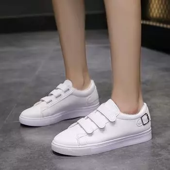 модные уличные легкие повседневные универсальные однотонные спортивные женские ботинки с плоским дном белые черные женские туфли 35 чёрный