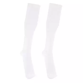 Модные унисекс 1 пара женских чулок мужские унисекс носки для телевизора популярные варикозные вены компрессионные чулки компрессионные носки S/M белый