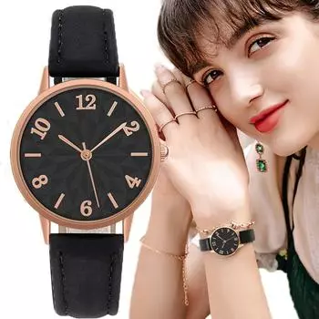 Модные унисекс арабские цифры женские кварцевые часы женские наручные часы женские матовые поясные повседневные новые модные красный