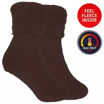 Модные унисекс носки-слаучи зимние теплые носки-тапочки утолщенные домашние нескользящие цепкие носки для женщин и мужчин One Size кофейный