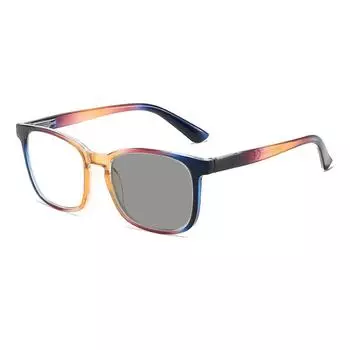 Модные унисекс очки для чтения с градиентным цветом для мужчин и женщин, фотохромные очки для пресбиопии, защитные солнцезащитные очки с защитой от УФ-лучей 0