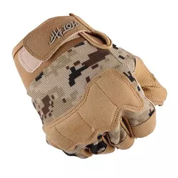 Модные унисекс перчатки с половиной пальца, тактические спортивные перчатки для альпинизма на открытом воздухе L