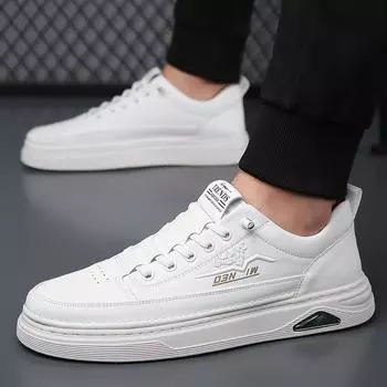 Модные универсальные кроссовки на шнуровке, новые повседневные кожаные туфли для скейтбординга, повседневная обувь ручной работы, новое поступление, мужская обувь для активного отдыха, универсальные туфли на плоской подошве 38 абрикосовый