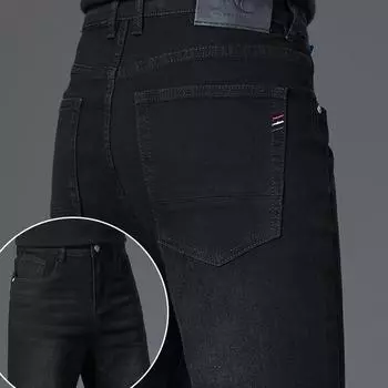 Модные универсальные повседневные брюки мужские модели узкие эластичные прямые новые вымытые джинсы бренда Tide для мужчин 28