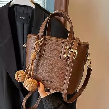 Модные универсальные женские сумки через плечо, модные контрастные сумки-ведра из мягкой кожи, женские сумки для поездок на работу